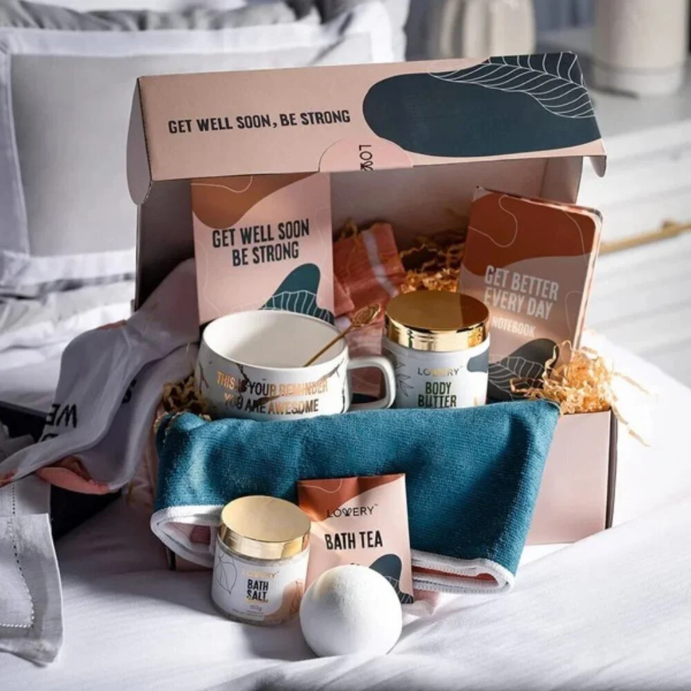 Get Well Soon Box - 13Pc Care Package.